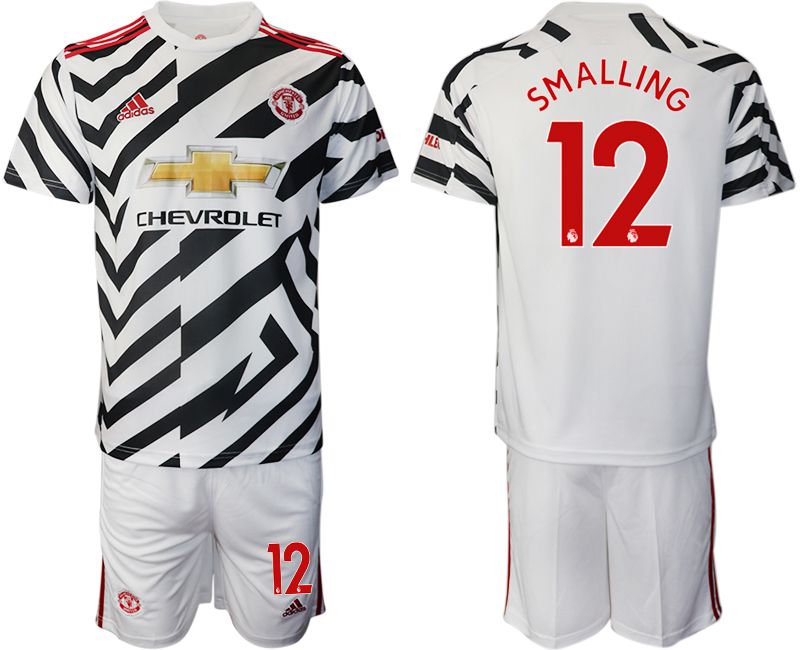 Men 2020-2021 club Manchester united away #12 white Soccer Jerseys->manchester united jersey->Soccer Club Jersey